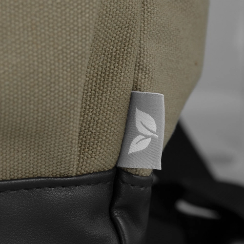 image du produit Sac à dos fourre-tout en toile de coton recyclée - 17 L