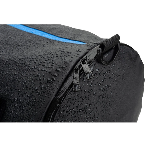 image du produit Sac de sport cylindrique en polyester recyclé haute densité 600D avec compartiment latéral pour les chaussures