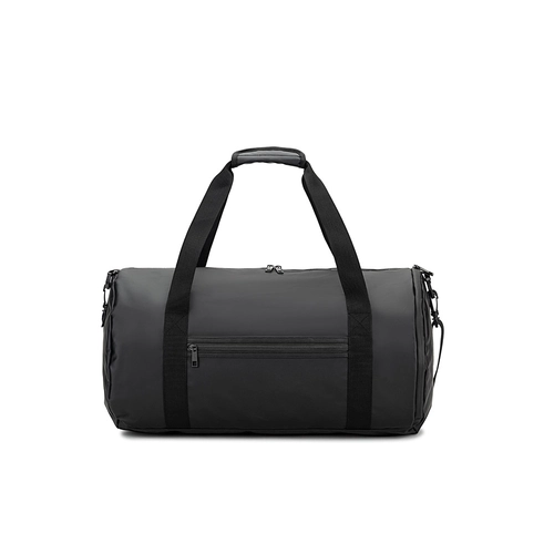 image du produit Sac de sport cylindrique en polyester recyclé haute densité 600D avec compartiment latéral pour les chaussures