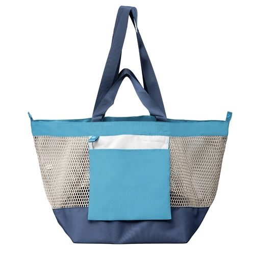 image du produit Sac fourre-tout en maille recyclée pliable – 45 L