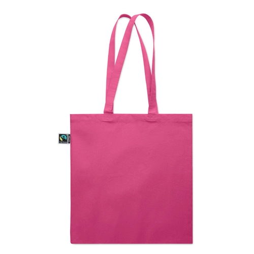 image du produit Sac shopping en coton avec soufflet et longues anses