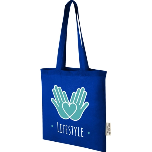 image du produit Sac shopping en coton certifié GRS de 140 g/m2 de 7 L