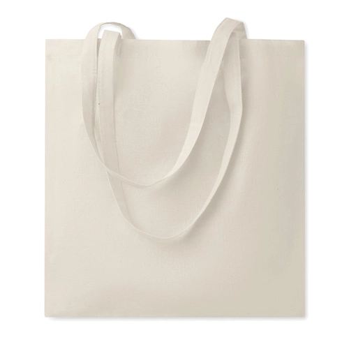 image du produit Sac shopping en coton organique avec de longues poignées 180 gr/m2