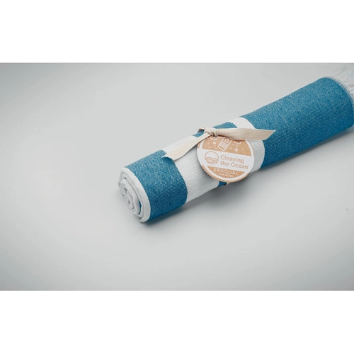 image du produit Serviette de hammam ou de plage en tissu recyclé SEAQUAL® 100X170 CM