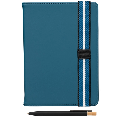 image du produit Set de Stylos Recyclés Chevron avec Carnet Rechargeable – A5