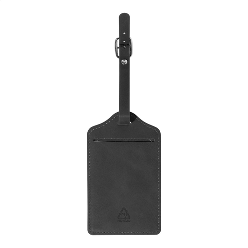 image du produit Set de voyage, porte-passeport et étiquette à bagages en PU recyclé