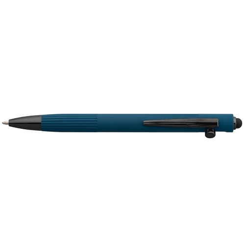 image du produit Stylo à bille en aluminium recyclé - mécanisme à bouton-poussoir et stylet