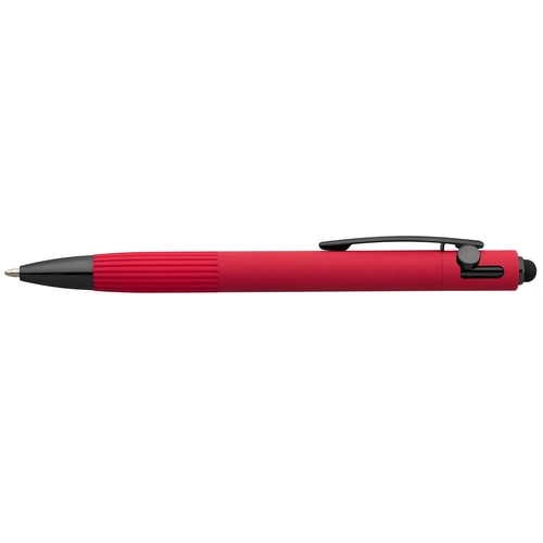 image du produit Stylo à bille en aluminium recyclé - mécanisme à bouton-poussoir et stylet