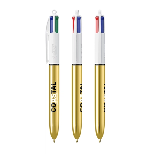 image du produit Stylo BIC® 4 Couleurs Shine bille
