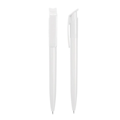 image du produit Stylo bille en plastique recyclé RPET - écriture bleue