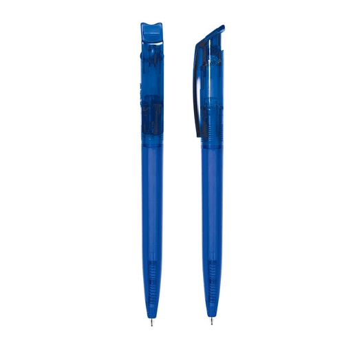 image du produit Stylo bille en plastique recyclé RPET - écriture bleue
