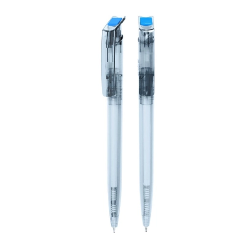 image du produit Stylo bille en plastique recyclé RPET - écriture bleue