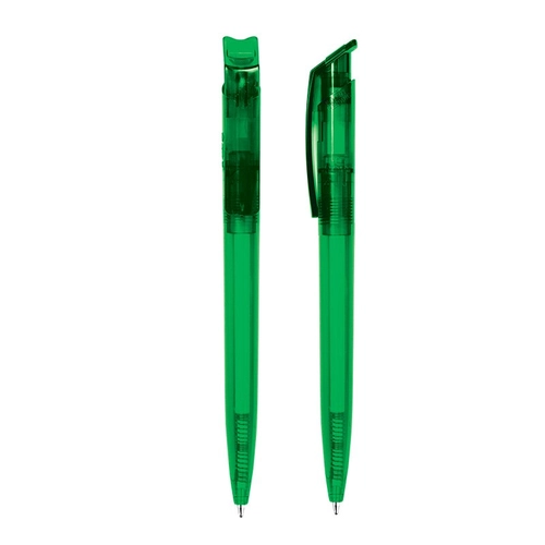 image du produit Stylo bille en plastique recyclé RPET - écriture bleue