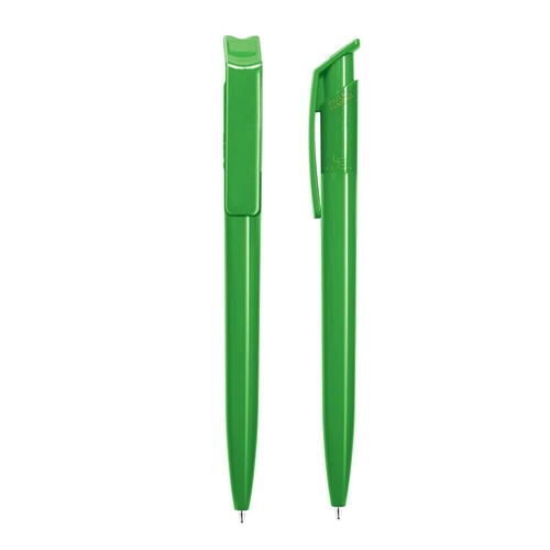 image du produit Stylo bille en plastique recyclé RPET - écriture bleue