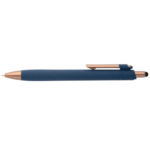 image du produit Stylo bille stylet - plastique recyclé - finition bronze
