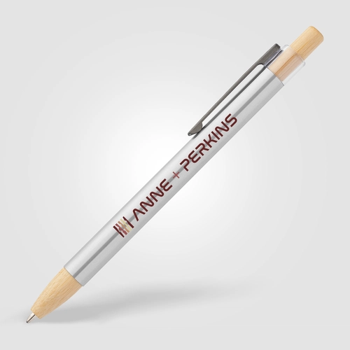 image du produit Stylo en acier inoxydable recyclé