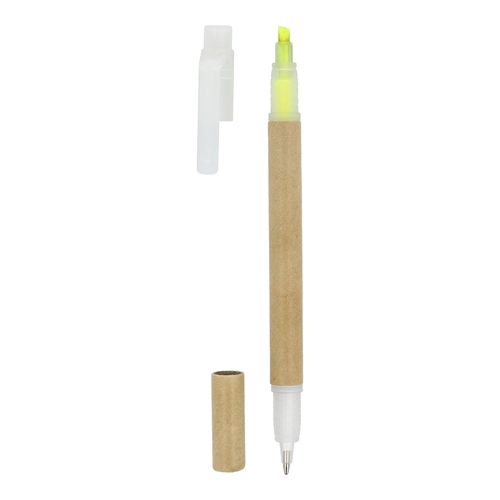 image du produit Surligneur papier combiné à un stylo à bille