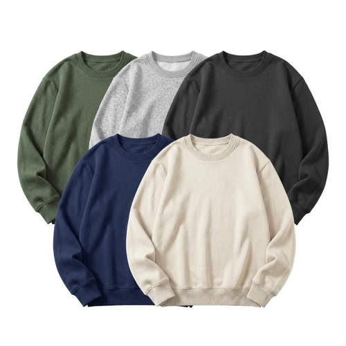 image du produit Sweat col rond coton biologique 340g - fabrication europe