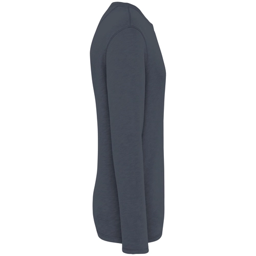 image du produit Sweat-shirt écoresponsable à col rond délavé unisexe - Fabrication Europe
