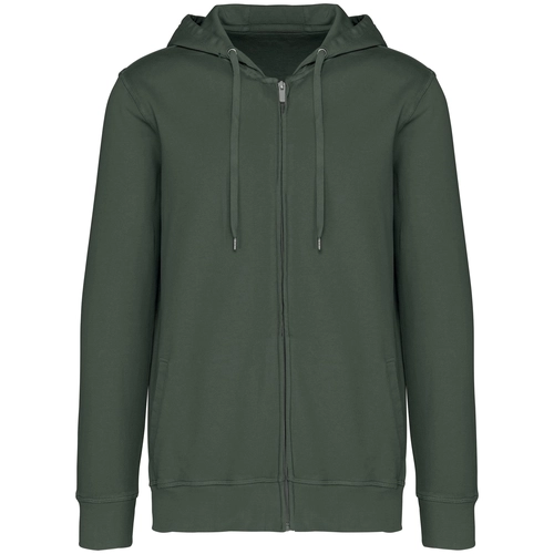 image du produit Sweat-shirt écoresponsable zippé à capuche unisexe - Fabrication Europe