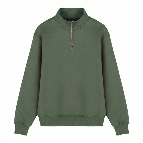 image du produit Sweat zippé coton biologique - made in europe