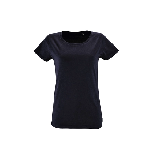 image du produit T shirt Femme manches courtes - coton bio et polyester recyclé
