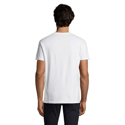 image du produit T-shirt homme col rond, 100% coton semi-peigné ringspun
