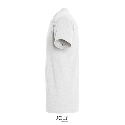image du produit T-shirt homme col rond, 100% coton semi-peigné ringspun