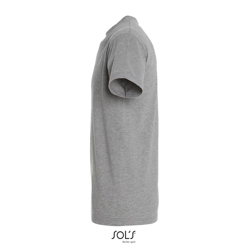 image du produit T-shirt homme col rond, 100% coton semi-peigné ringspun