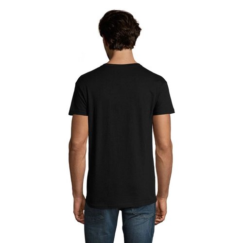 image du produit T-shirt homme col rond, 100% coton semi-peigné ringspun