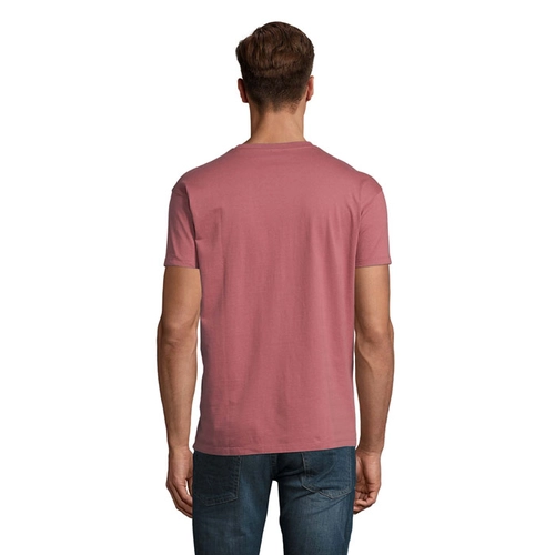 image du produit T-shirt homme col rond, 100% coton semi-peigné ringspun