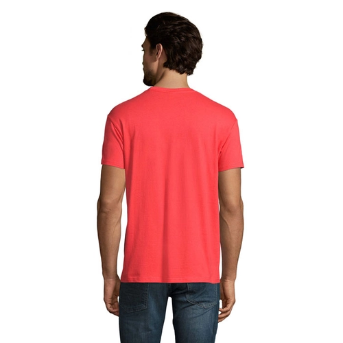 image du produit T-shirt homme col rond, 100% coton semi-peigné ringspun