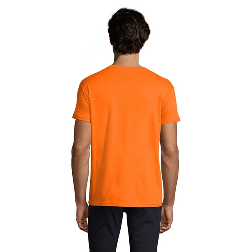image du produit T-shirt homme col rond, 100% coton semi-peigné ringspun