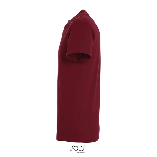 image du produit T-shirt homme col rond, 100% coton semi-peigné ringspun