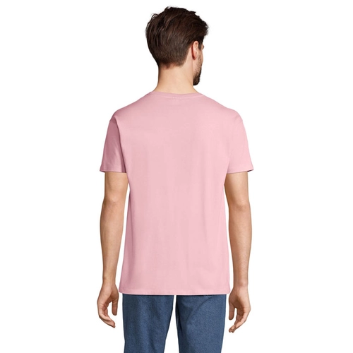 image du produit T-shirt homme col rond, 100% coton semi-peigné ringspun
