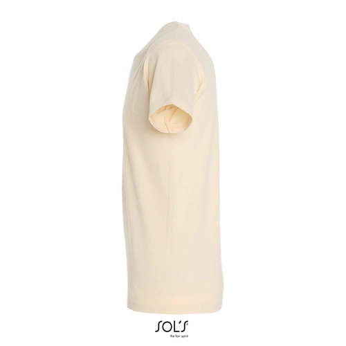 image du produit T-shirt homme col rond, 100% coton semi-peigné ringspun