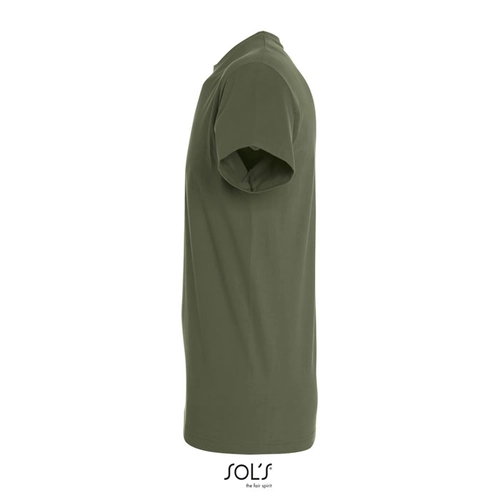 image du produit T-shirt homme col rond, 100% coton semi-peigné ringspun