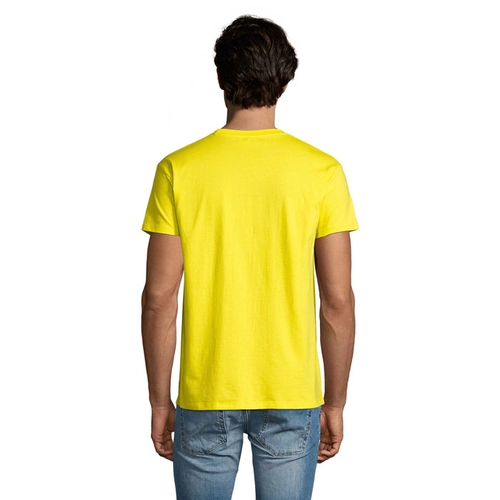 image du produit T-shirt homme col rond, 100% coton semi-peigné ringspun