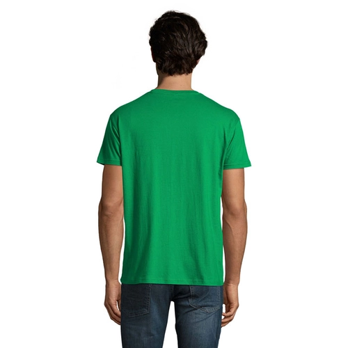 image du produit T-shirt homme col rond, 100% coton semi-peigné ringspun