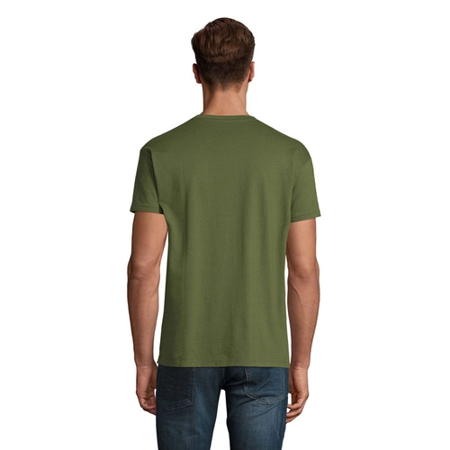 image du produit T-shirt homme col rond, 100% coton semi-peigné ringspun