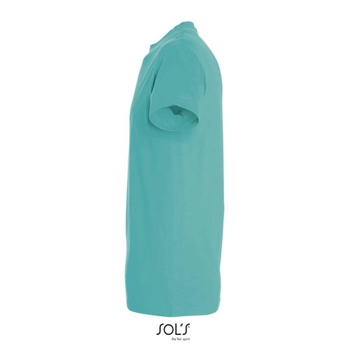 image du produit T-shirt homme col rond, 100% coton semi-peigné ringspun