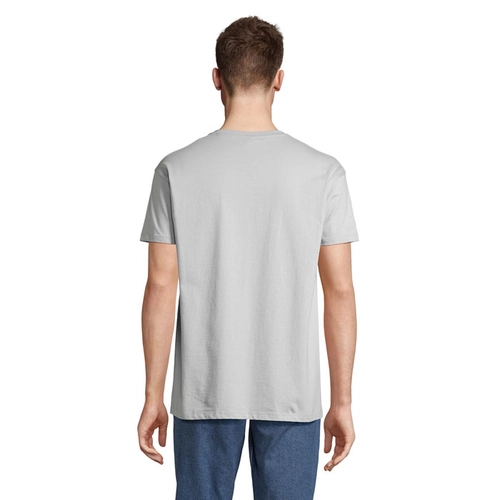 image du produit T-shirt homme col rond, 100% coton semi-peigné ringspun