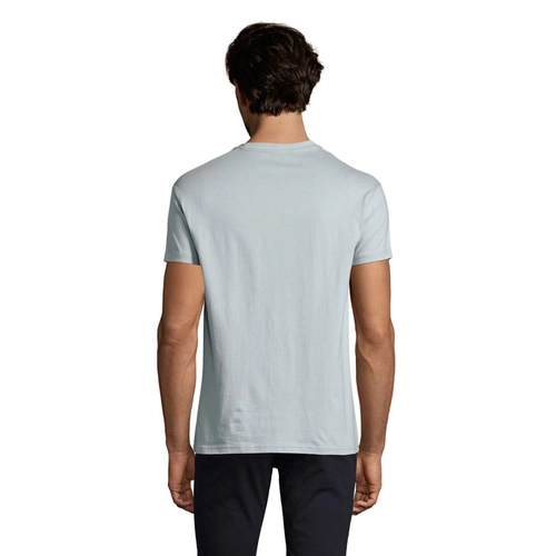 image du produit T-shirt homme col rond, 100% coton semi-peigné ringspun