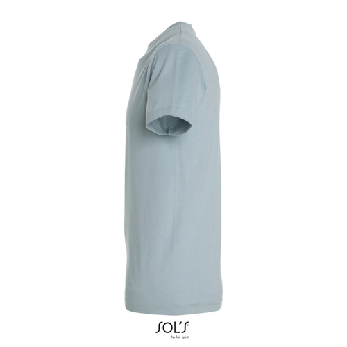 image du produit T-shirt homme col rond, 100% coton semi-peigné ringspun