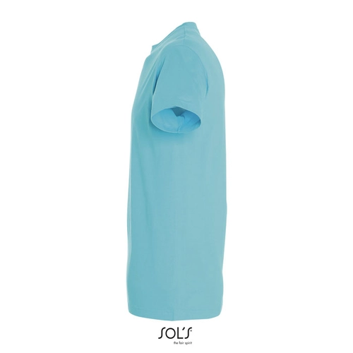 image du produit T-shirt homme col rond, 100% coton semi-peigné ringspun