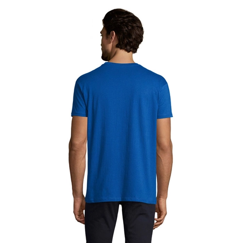 image du produit T-shirt homme col rond, 100% coton semi-peigné ringspun