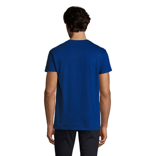 image du produit T-shirt homme col rond, 100% coton semi-peigné ringspun