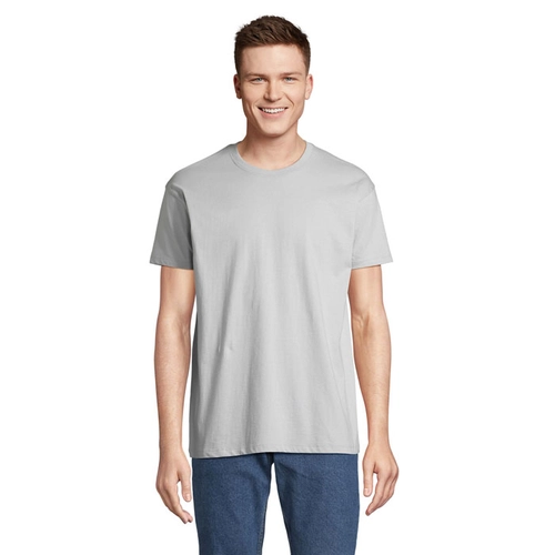image du produit T-shirt homme col rond, 100% coton semi-peigné ringspun