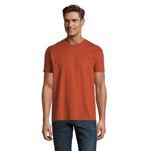 image du produit T-shirt homme col rond, 100% coton semi-peigné ringspun