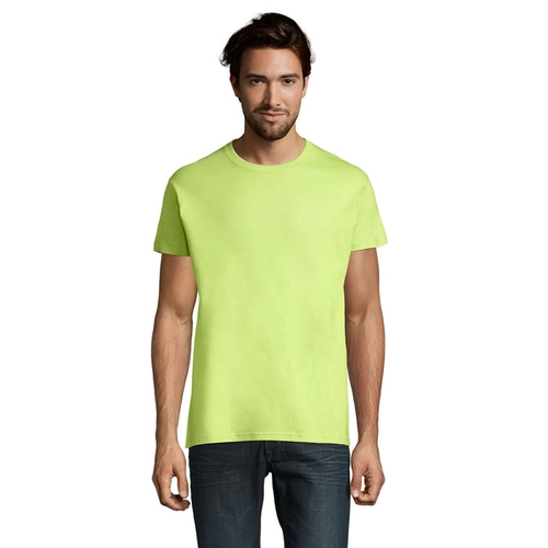 image du produit T-shirt homme col rond, 100% coton semi-peigné ringspun